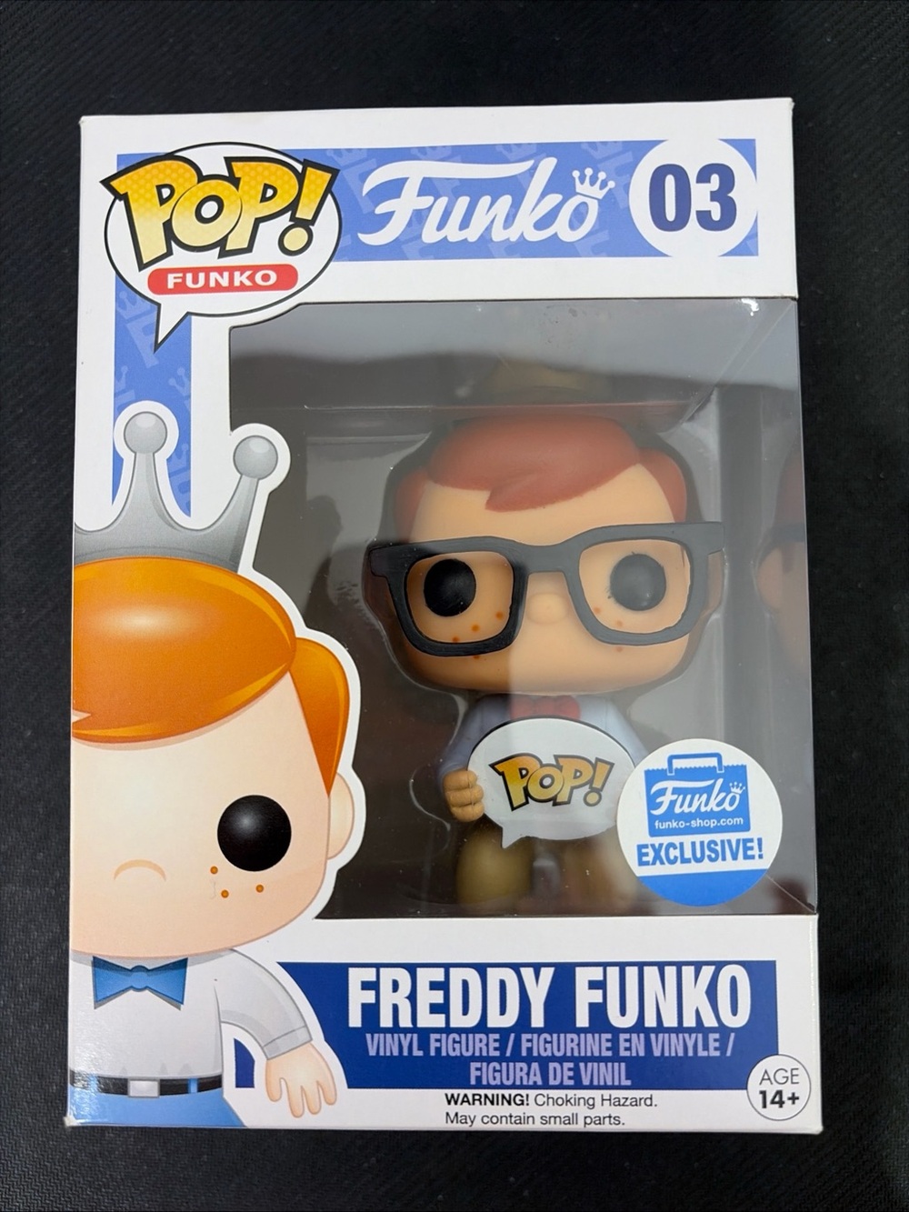 Funko Pop! Freddy Funko #03 Funko Shop Exclusive Vinyl Figure